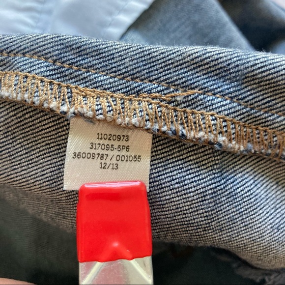 PINK Womens Blue Denim Jean Shorts Size 4 - Picture 16 of 16